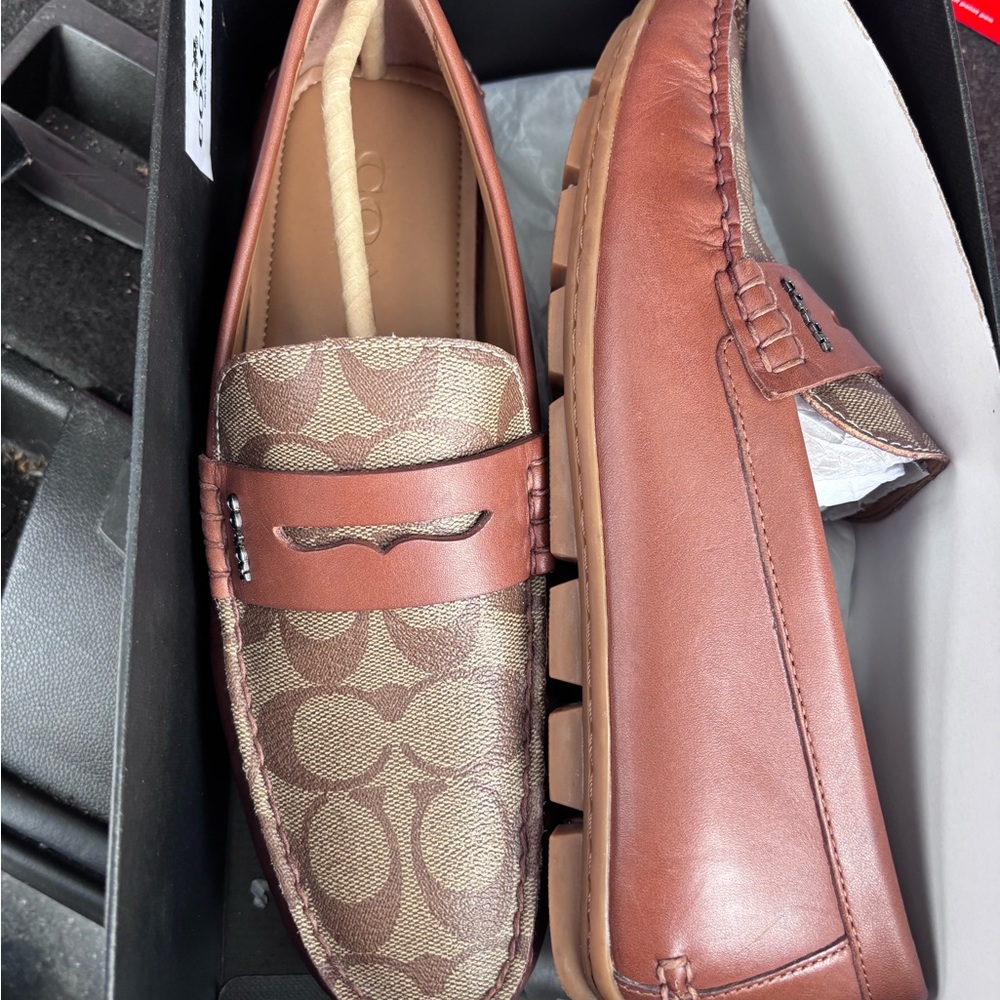 Men’s coach dress shoes size 8